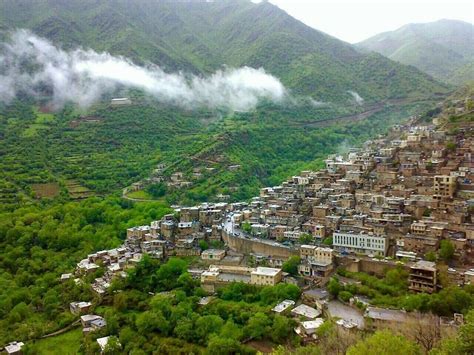 The Beautiful Kurdish City Of Nowdeshah In The Province Kirmaşan Iran