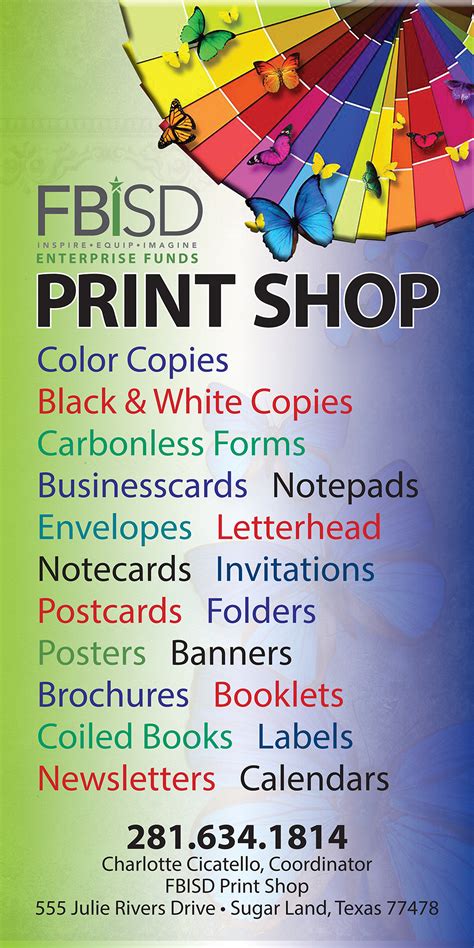 Print Shop Pro Webdeskfbisd