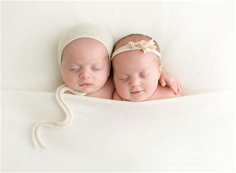 Brother And Sister Twins Twin Newborn Photography Atlanta Newborn