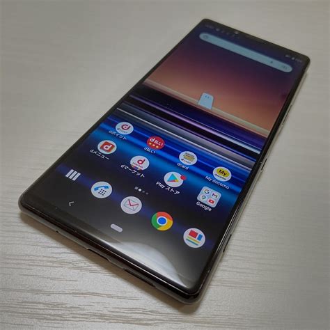 【やや傷や汚れあり】 ★【21853wm】 完動品 Docomo So 03l Sony Xperia 1 ブラック Simロック解除済の落札情報詳細 ヤフオク落札価格検索 オークフリー