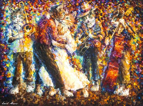 Emotions Of Movement Palette Knife Oil Painting On Canvas By Leonid