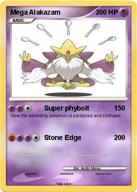 Pokémon Mega Alakazam 13 13 Super Phybolt My Pokemon Card