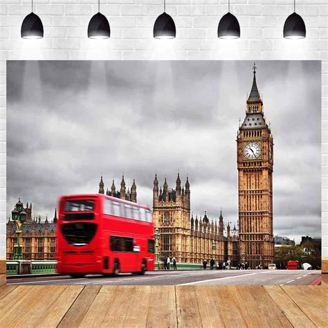 London Landmark Backdrop For London Theme Party Meetsioy 7x5ft Big Ben