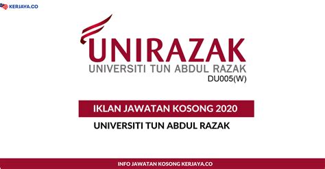 Universiti tun abdul razak (unirazak) was established on 18 december 1997 as one of the first private universities in malaysia. Jawatan Kosong Terkini Universiti Tun Abdul Razak • Kerja ...