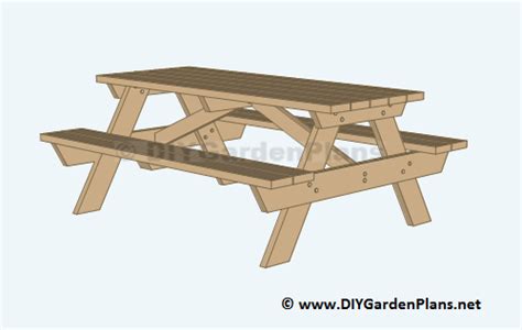 Here Diy Picnic Table Plans Spaces For Woodworking