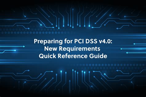 PCI DSS V4 0 New Requirements Quick Reference Guide Delap