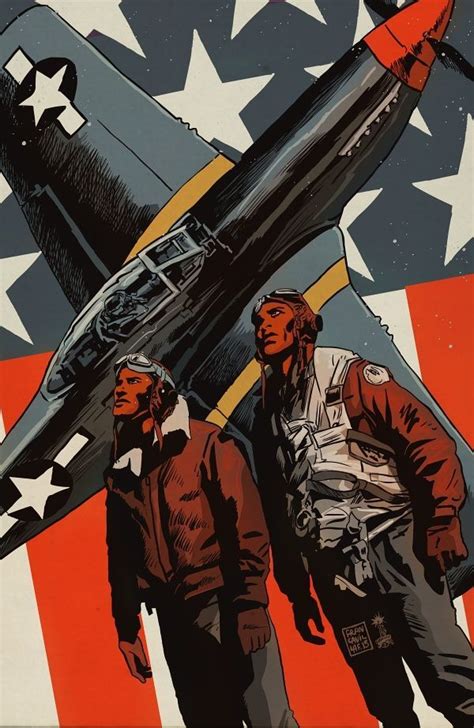 Francavillarts ~~ Tuskegee Airmen ~~ Art By Francesco Francavilla