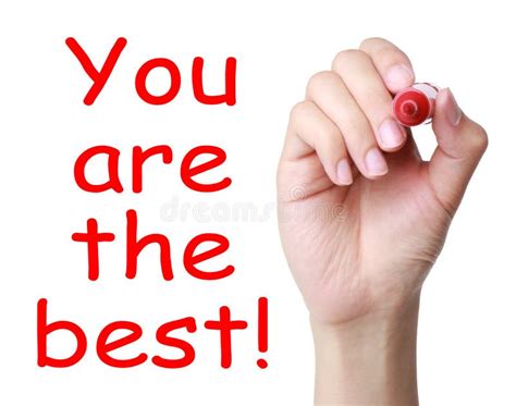 You Are The Best Stock Photo Image Of Success Motivate 44044192