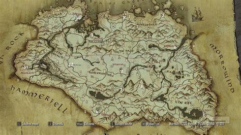 Skyrim Mapa świata Eurogamerpl