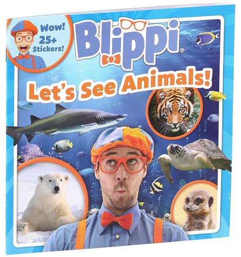 Blippi Lets See Animals Book By Thea Feldman Official Publisher