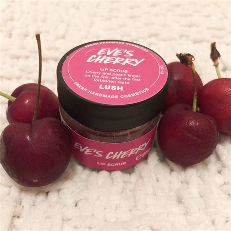 eve s cherry lip scrub lush review