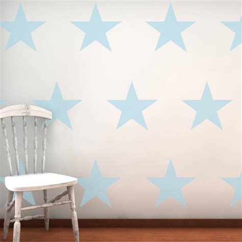 Large Stars Decorative Wall Stickers By Nutmeg