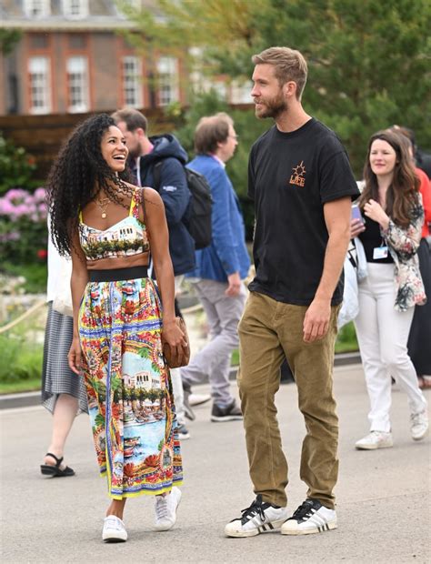 Vick Hope And Calvin Harris Are Engaged Popsugar Celebrity