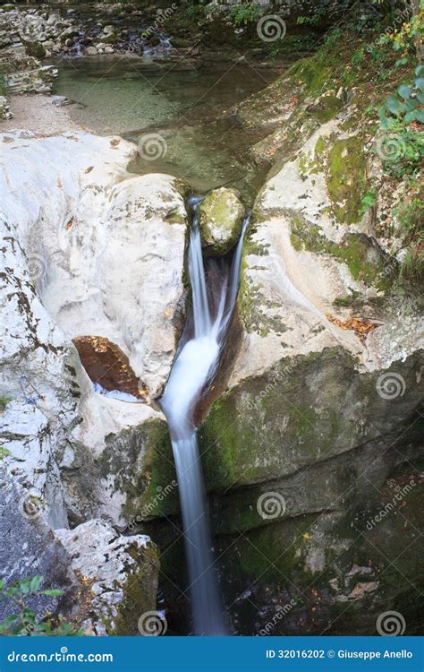 Little Waterfall Stock Photo Image Of Flow Cascade 32016202