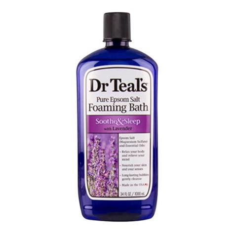 Buy Dr Teals Foaming Bath Lavender 1000ml Mydeal
