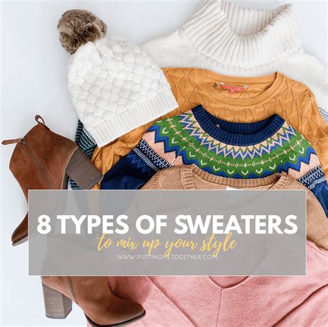 8 Types Of Sweaters To Mix Up Your Wardrobe This Season