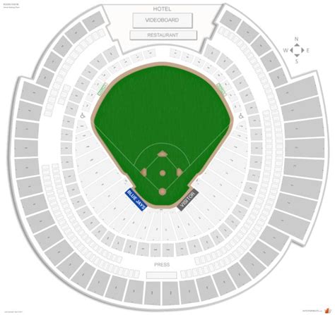 Rogers Centre Toronto Seating Chart With Seat Numbers Awesome Home