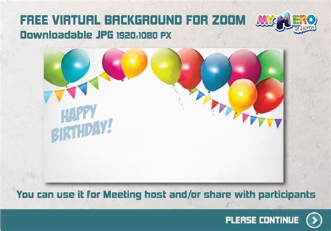 Download cool backgrounds for your next meeting! Zoom Background Images Happy Birthday - Free Zoom Virtual Happy Birthday Background / Someone ...