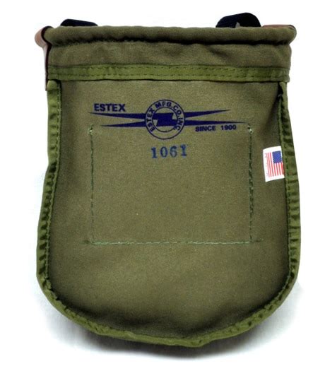 Green Canvas Nut And Bolt Bag Wagner Smith Equipment Co