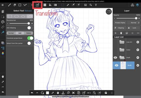 How To Use Lasso Tool In Medibang Paint