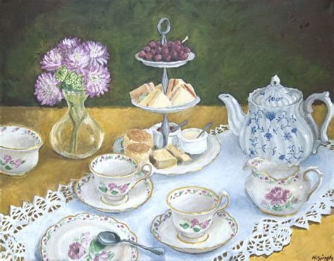 The Homely Place Afternoon Tea Paintings
