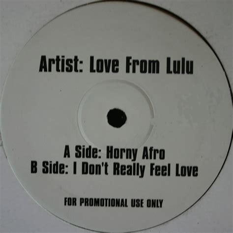 Love From Lulu Horny Afro 2003 Vinyl Discogs