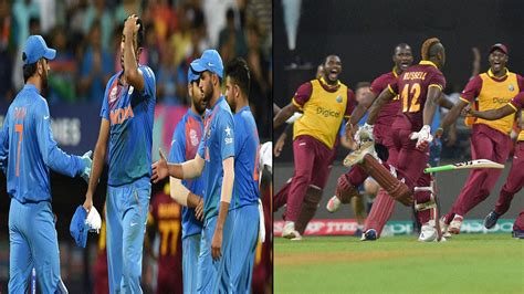 West Indies Beat India By 7 Wickets To Enter Finals Of T20 Youtube