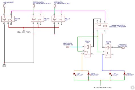 Daytime Running Lights Wiring Diagram Easy Wiring