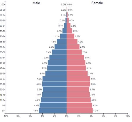 Population density for this country. world-population-pyramid-2019 - Newsblare