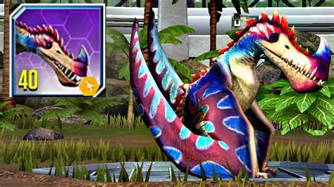 Limnorhynchus Max Level 40 Jurassic World The Game Youtube