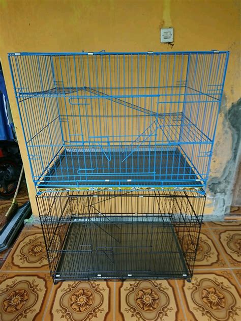 Maybe you would like to learn more about one of these? Jual GRATISS ONGKIR...Kandang Kucing ukuran 90 cm Lipat Tingkat size real P90xL59xT67 Tingkat ...