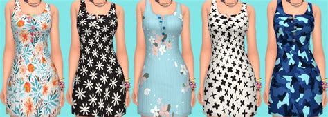 Discover University Dress Recolors Part 1 At Annetts Sims 4 Welt The