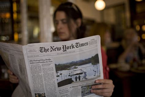 A new new deal for the 21st century. New York Times CEO: Print journalism has maybe another 10 ...