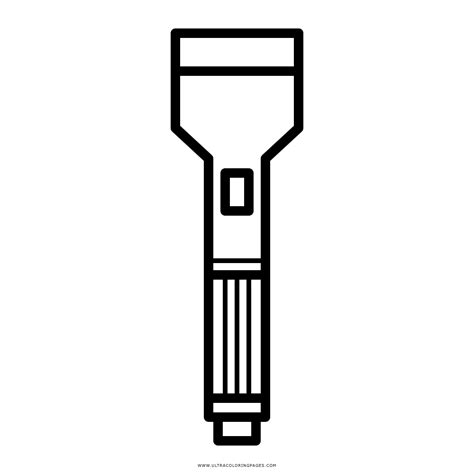 Flashlight Coloring Page Ultra Coloring Pages