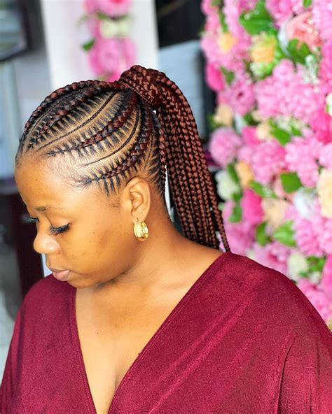 Then you will not inspire your long hair without trying this model. Black Braided Ponytail Hairstyles : All Time Beautiful ...