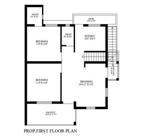 Square Meter Bhk House Plan Cad Drawing Dwg File Cadbull Images