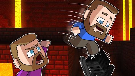 Once you find a fortress, jump into lava, so you will respawn at your base. Nether Fortress Obstacle Course Challenge! | Minecraft ...