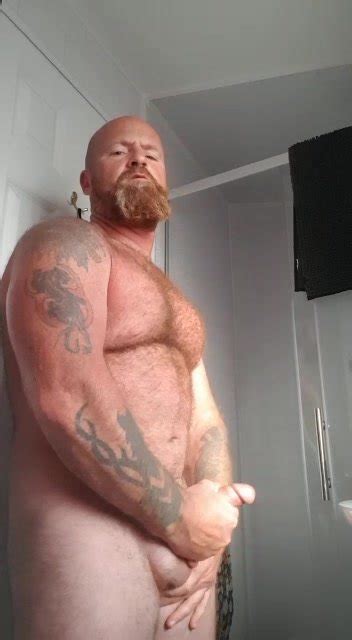Ginger Hairy Ginger Muscle Bear Wanks For Bait