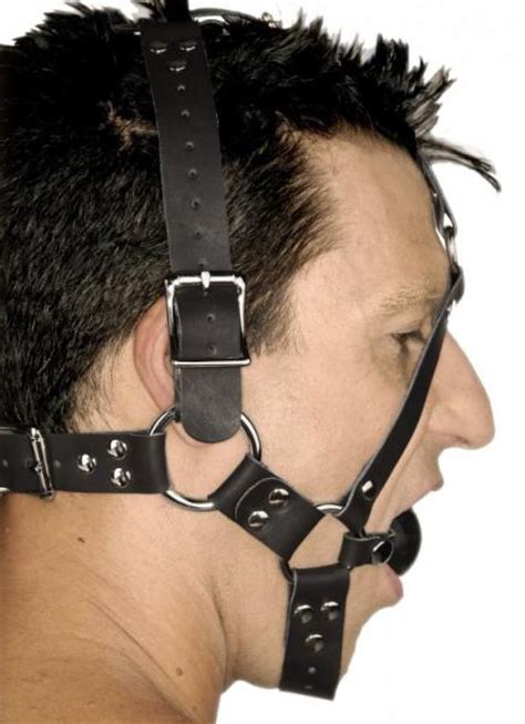 Leather Ball Gag Harness On Literotica