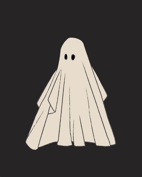 Vintage Halloween Illustration Posters Ghosts Etsy Halloween