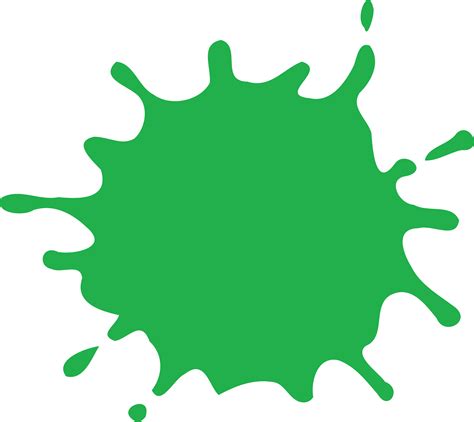 Green Splat Vector Clipart image - Free stock photo - Public Domain png image