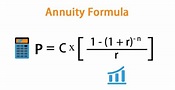Annuity Formula | Calculation (Examples with Excel Template)