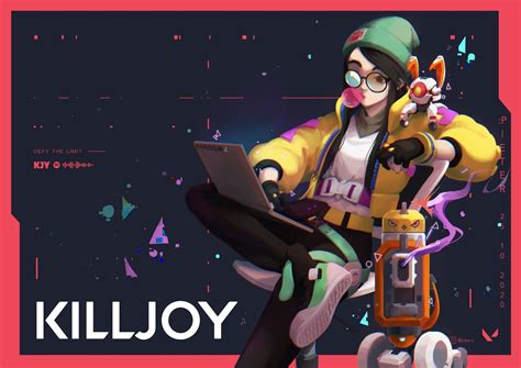 killjoy valorant killjoys fan art league of legends