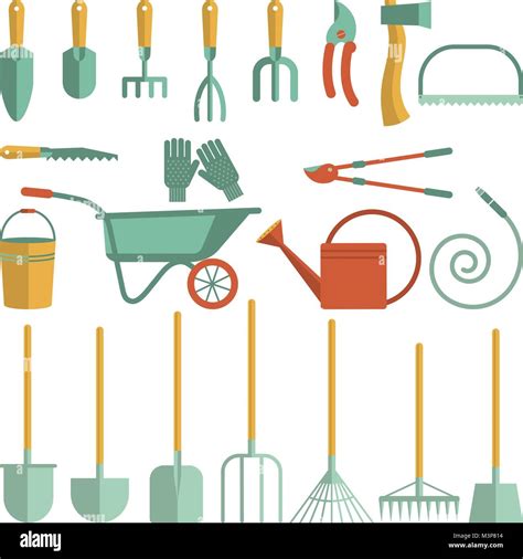 Tools For Gardening Stock Vector Image Art Alamy