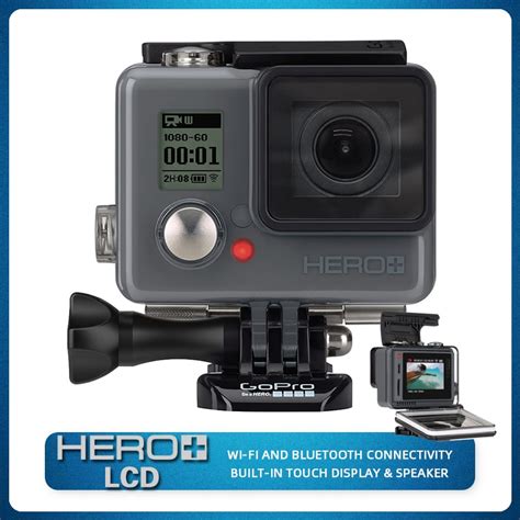 Gopro Hero Plus Lcd Sports Camera Wifi Wide Angle 40m Diving Hd Hero