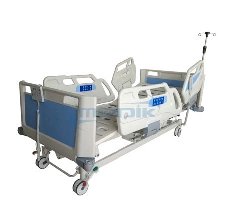 Electric Icu Hospital Bed With Embedded Railing Control And Optional