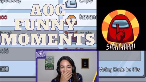 Aoc Among Us Funny Moments Youtube