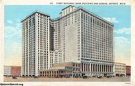 First National Building Postcards — Historic Detroit