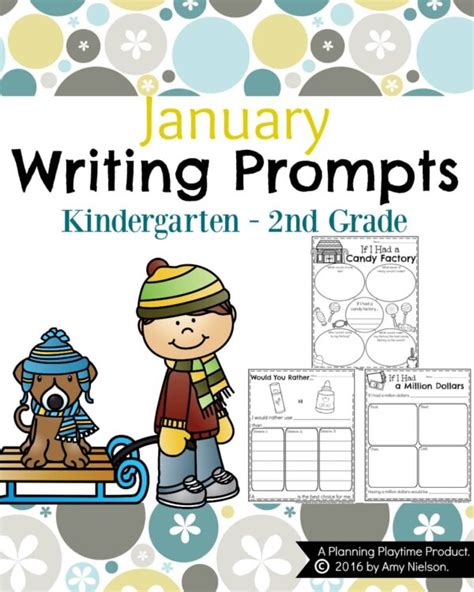 January Writing Prompts Planning Playtime