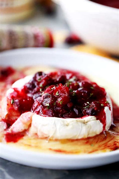 Baked Brie With Cranberry Sauce Diethood